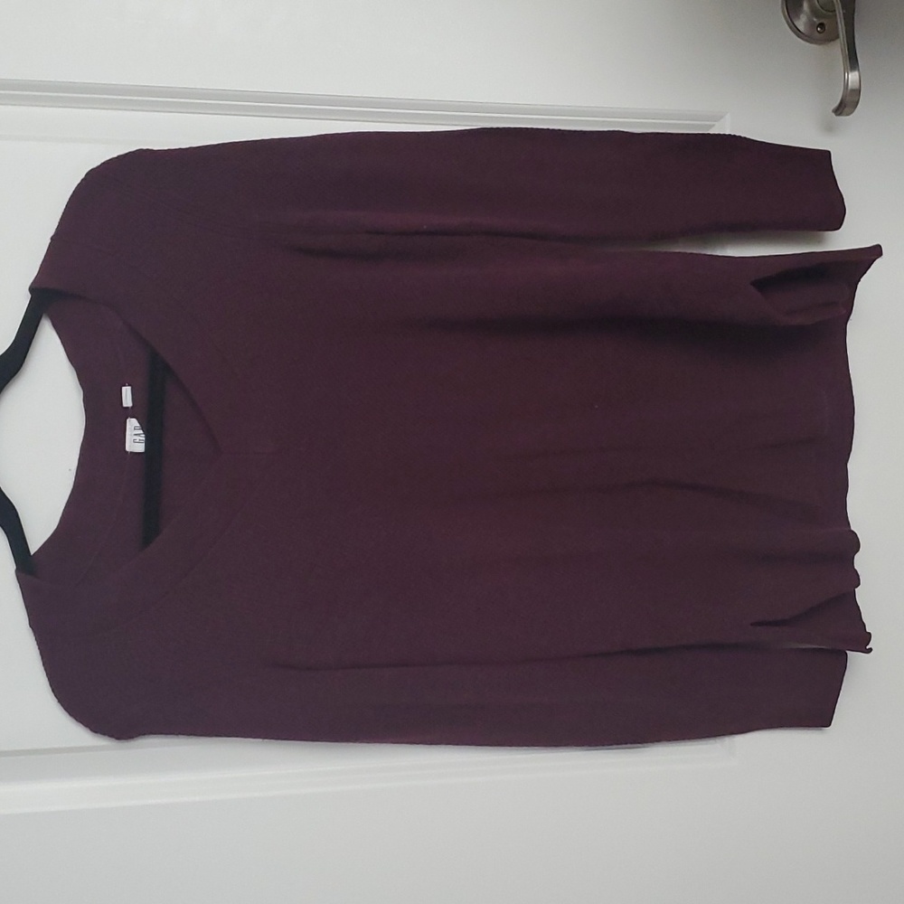Ox blood Gap sweater